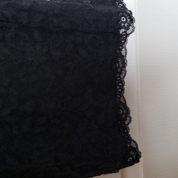 Black stretch lace dress by Moda - Picture 7 of 7